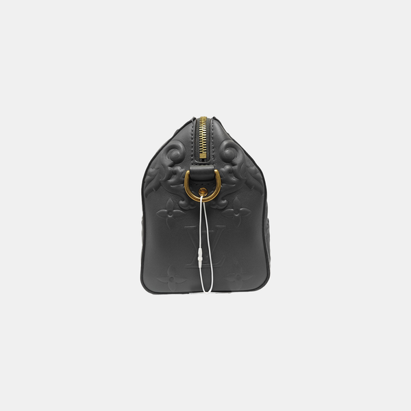 KEEPALL GM Monogram Calfskin Gray