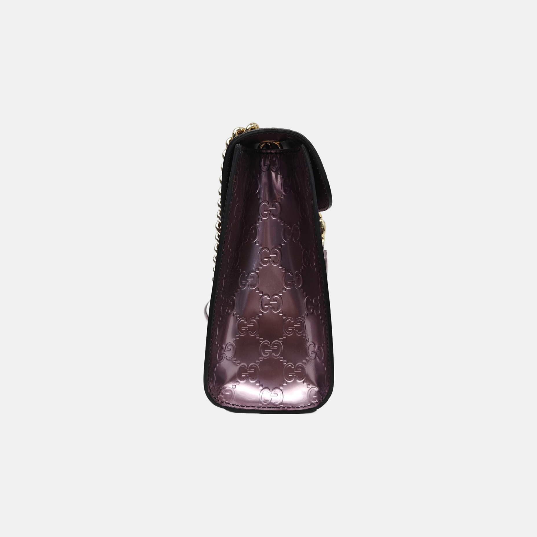 Emily Chain Monogram Calfskin Pink