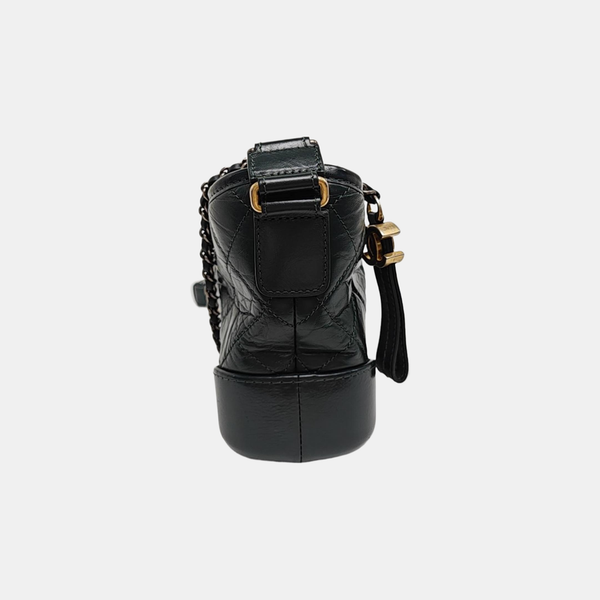 GABRIELLE Small Quilted Calfskin Green
