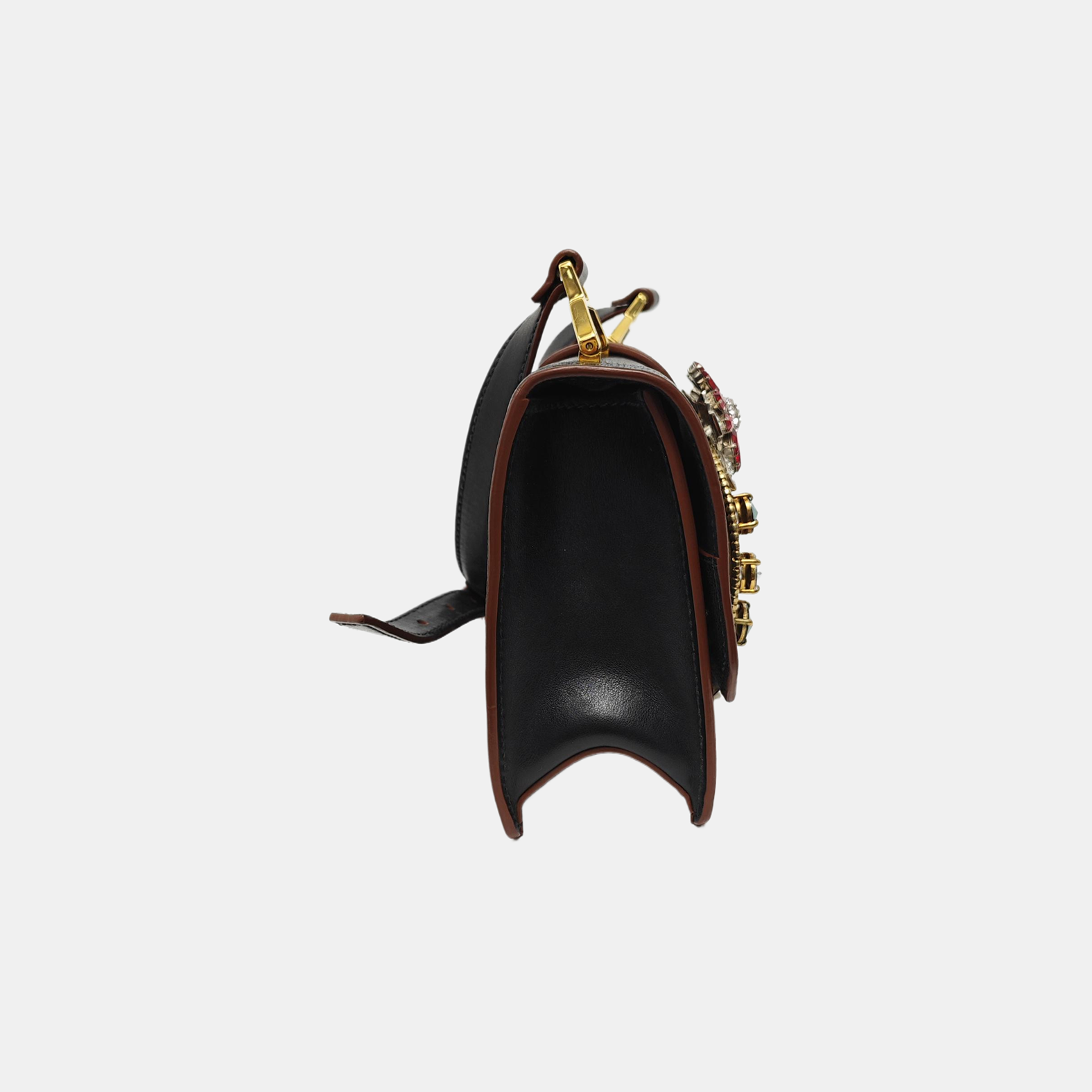 Miu Lady Calfskin Black