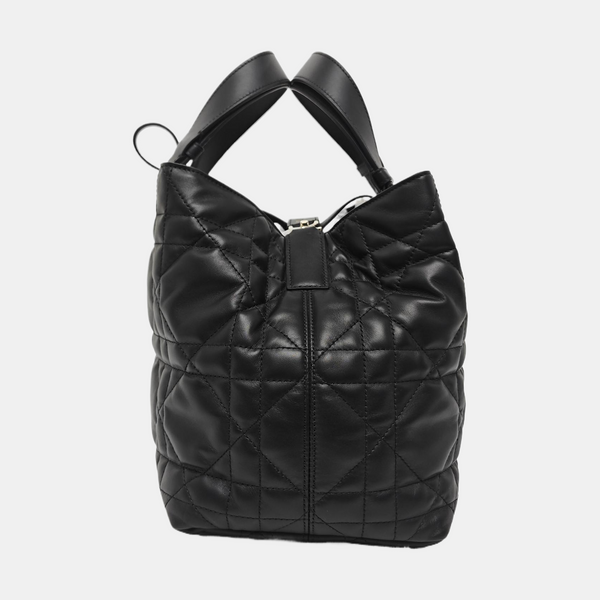 Toujours Medium Cannage Calfskin Black