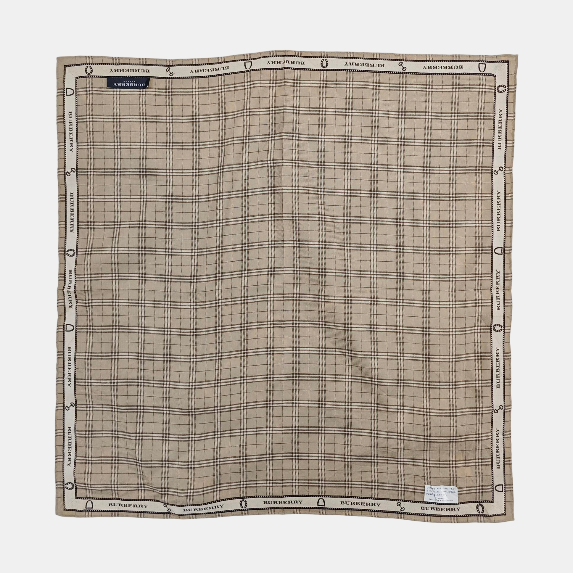 Cotton Handkerchief Brown