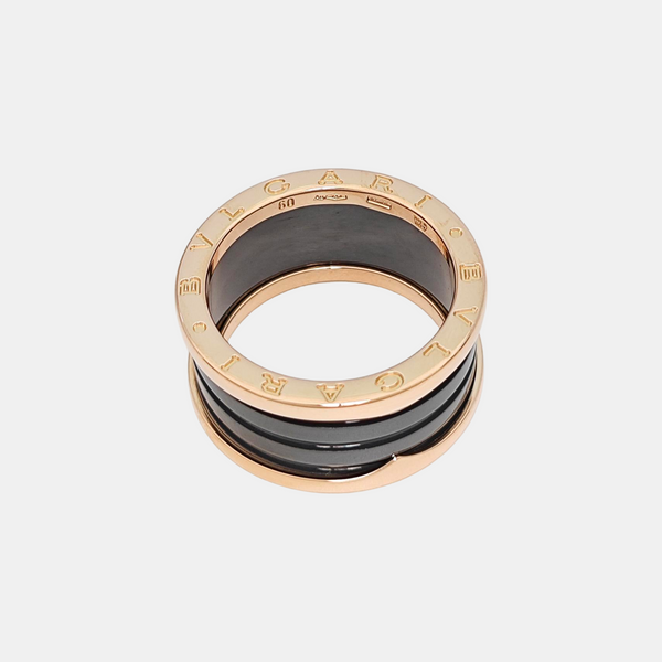 B.ZERO1 18k Rose Gold Ring EU 60