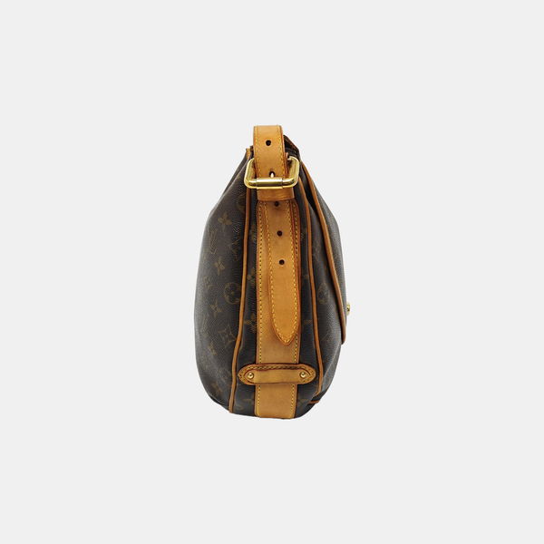 TULUM GM Monogram Coated Canvas Brown
