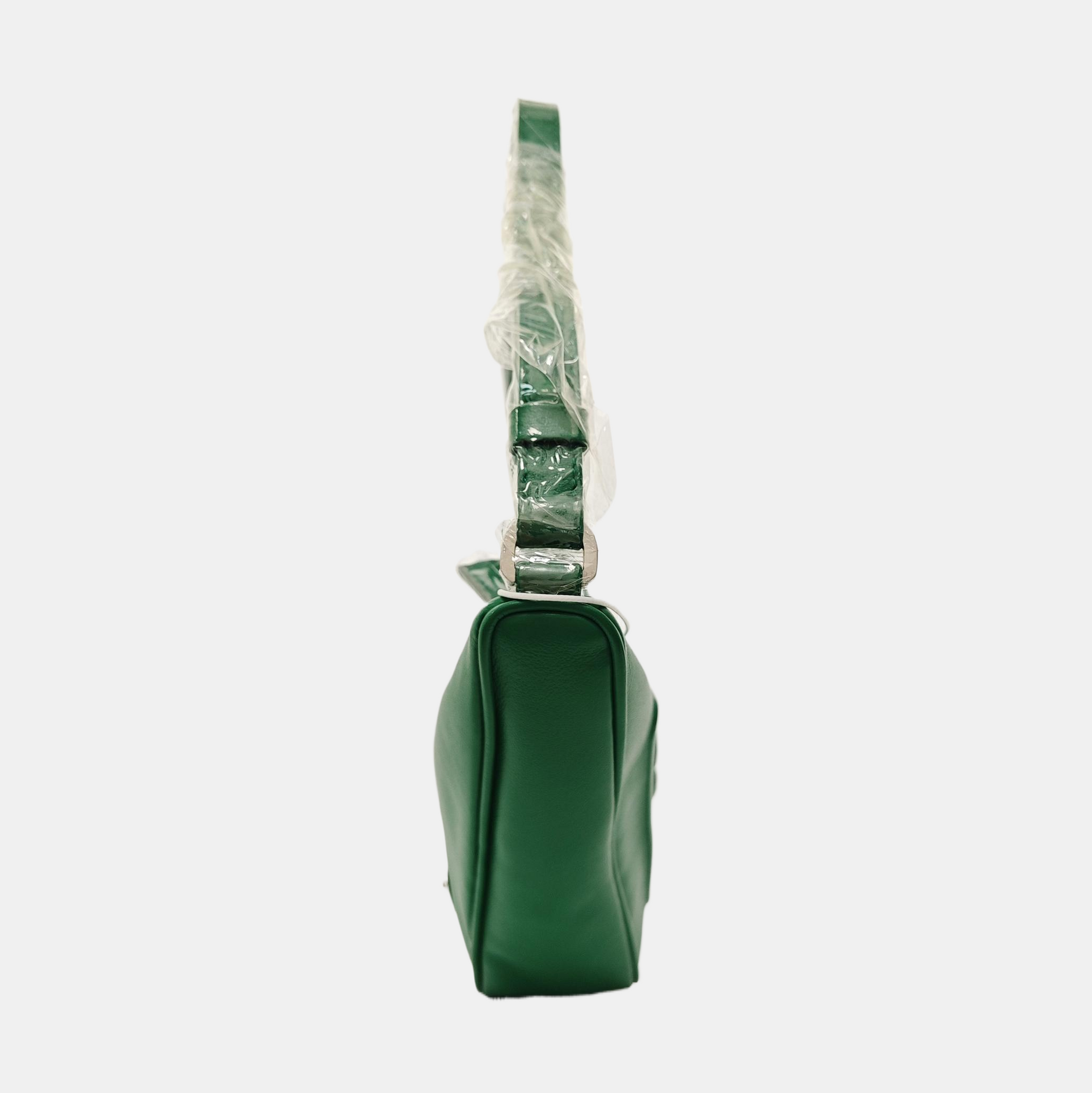 Triangle Calfskin Green