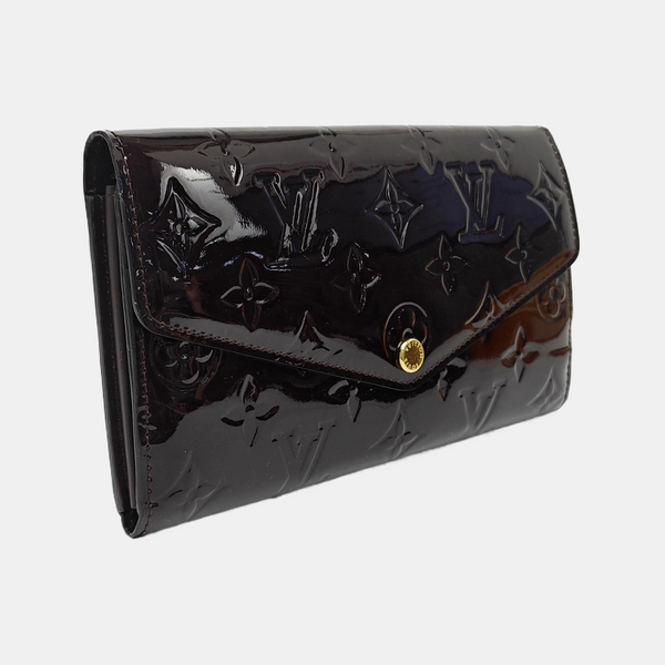SARAH Patent Leather Red Wallet