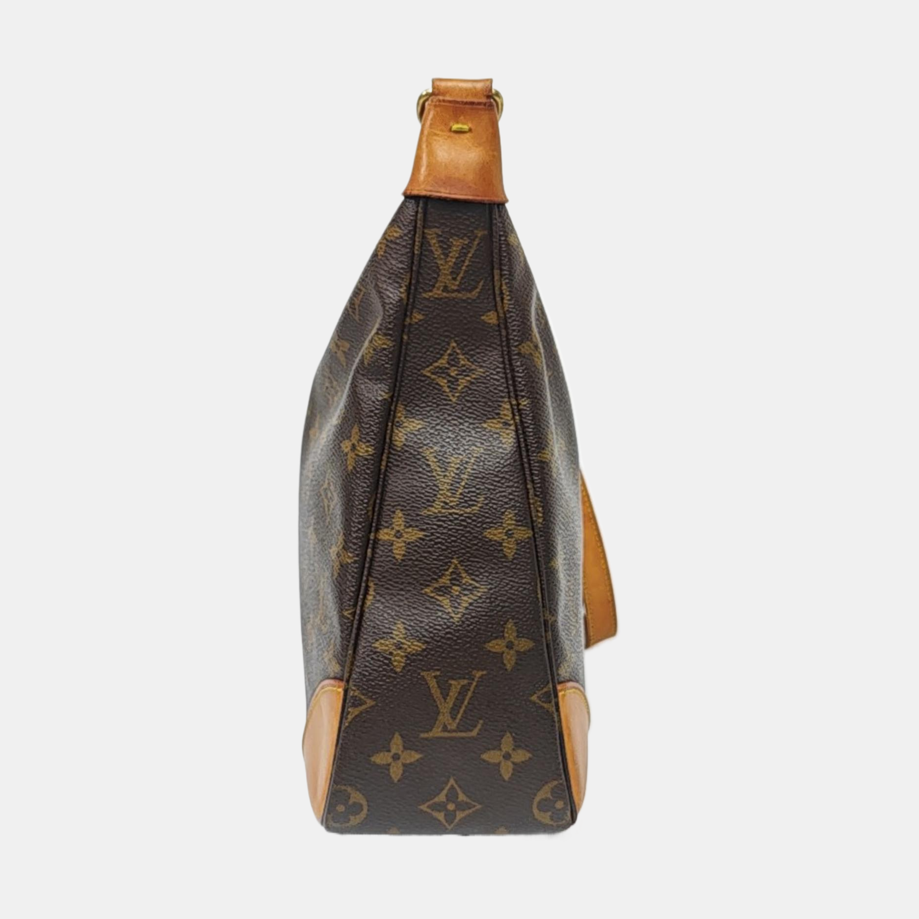 BOULOGNE Monogram Coated Canvas Brown
