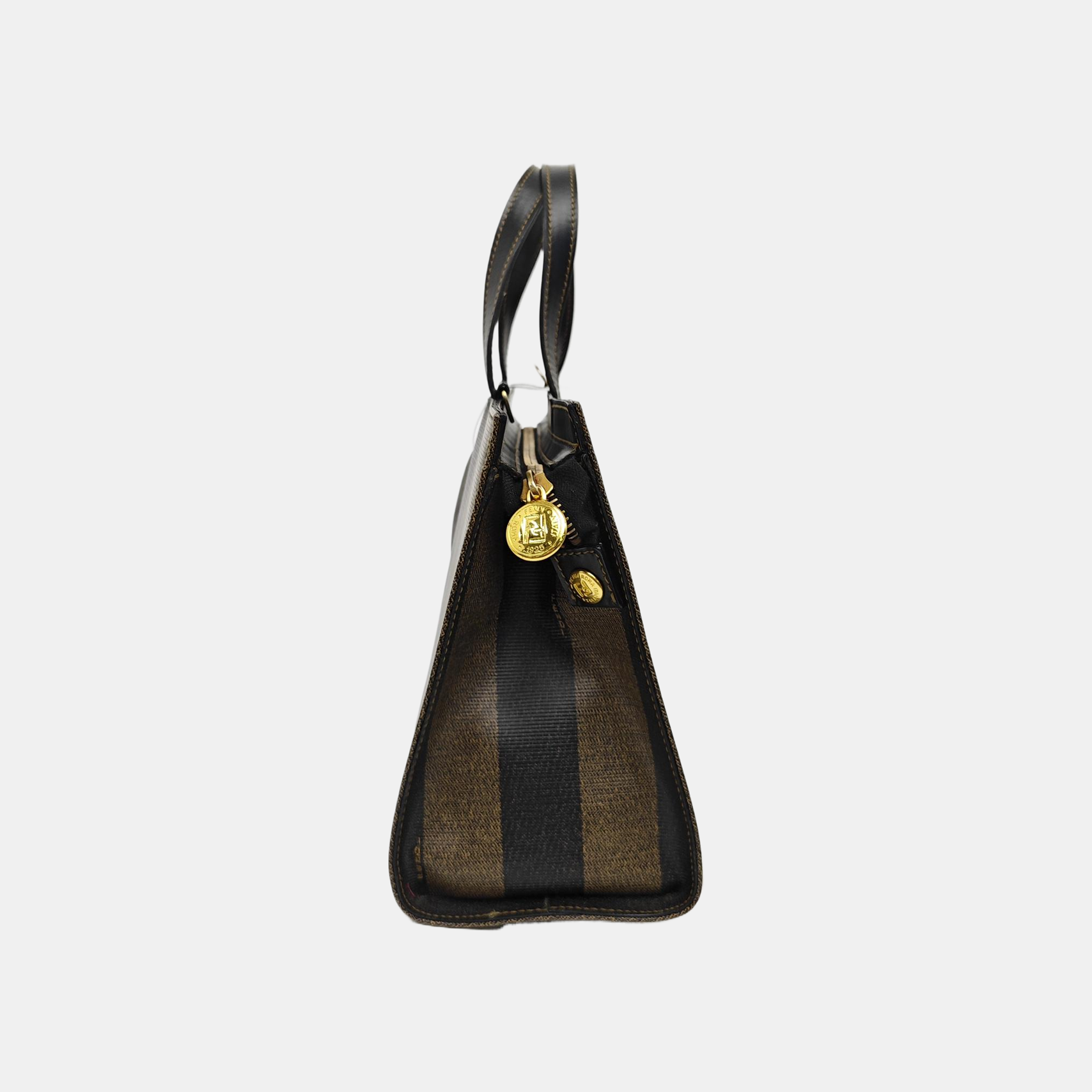 Coated Canvas Shoulder Bag Multicolor