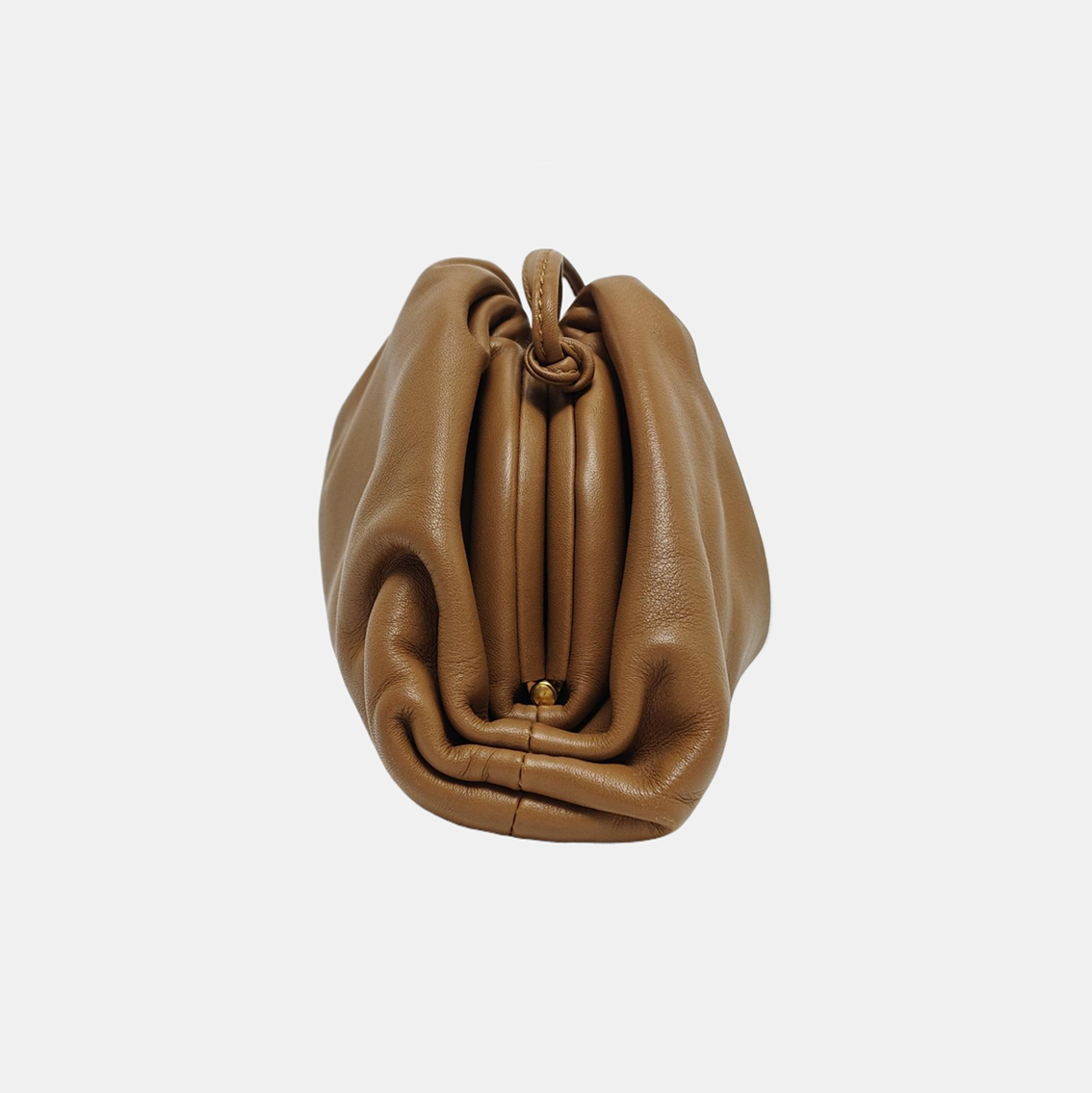 The Pouch Mini Calfskin Brown