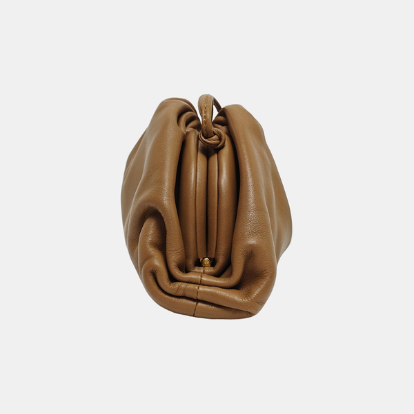 The Pouch Mini Calfskin Brown