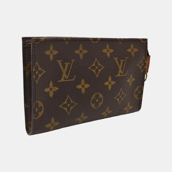 BUCKET Monogram Coated Canvas Brown