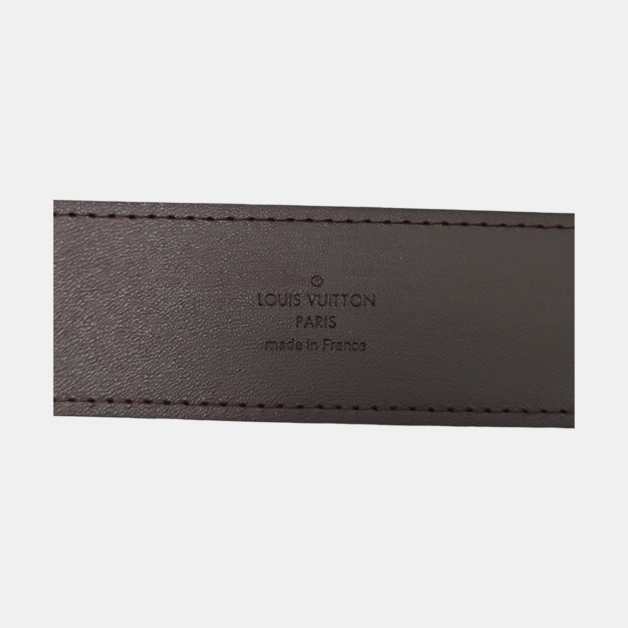 Coated Canvas Belt Brown