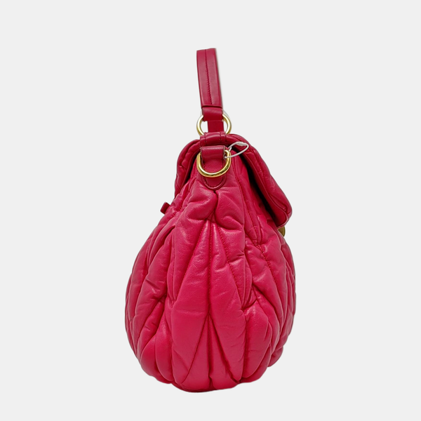 Quilted Lambskin Red