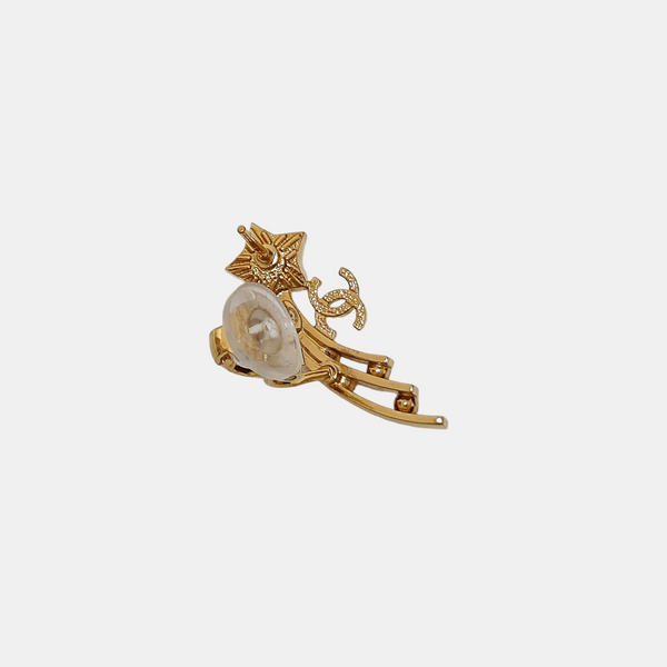 Metal Gold Stud Earrings