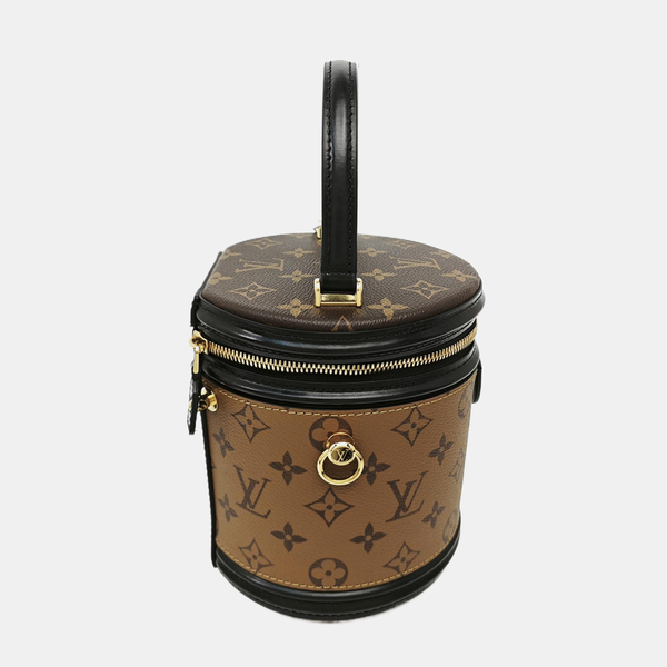 CANNES PM Monogram Coated Canvas Brown