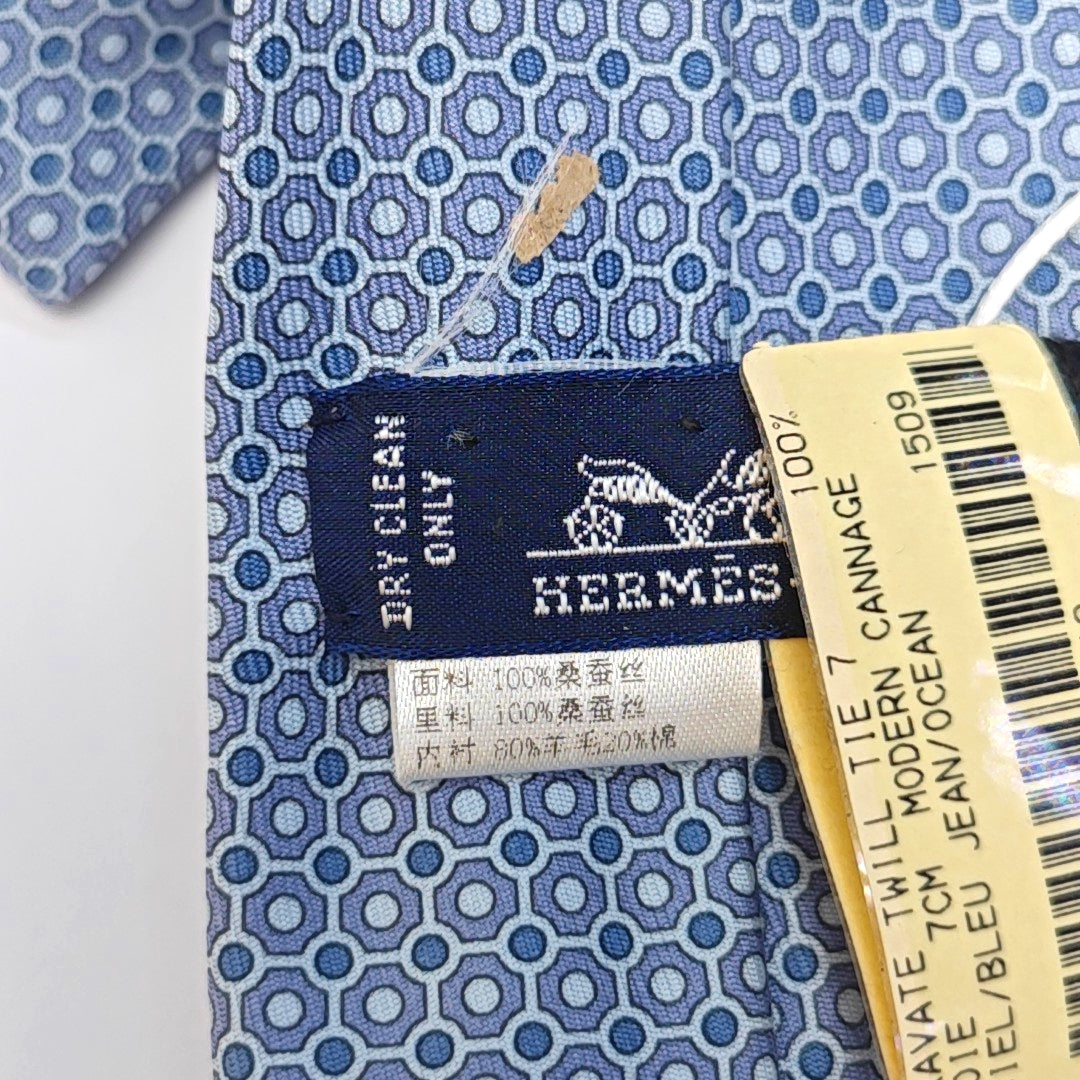 Mulberry Silk Tie Blue