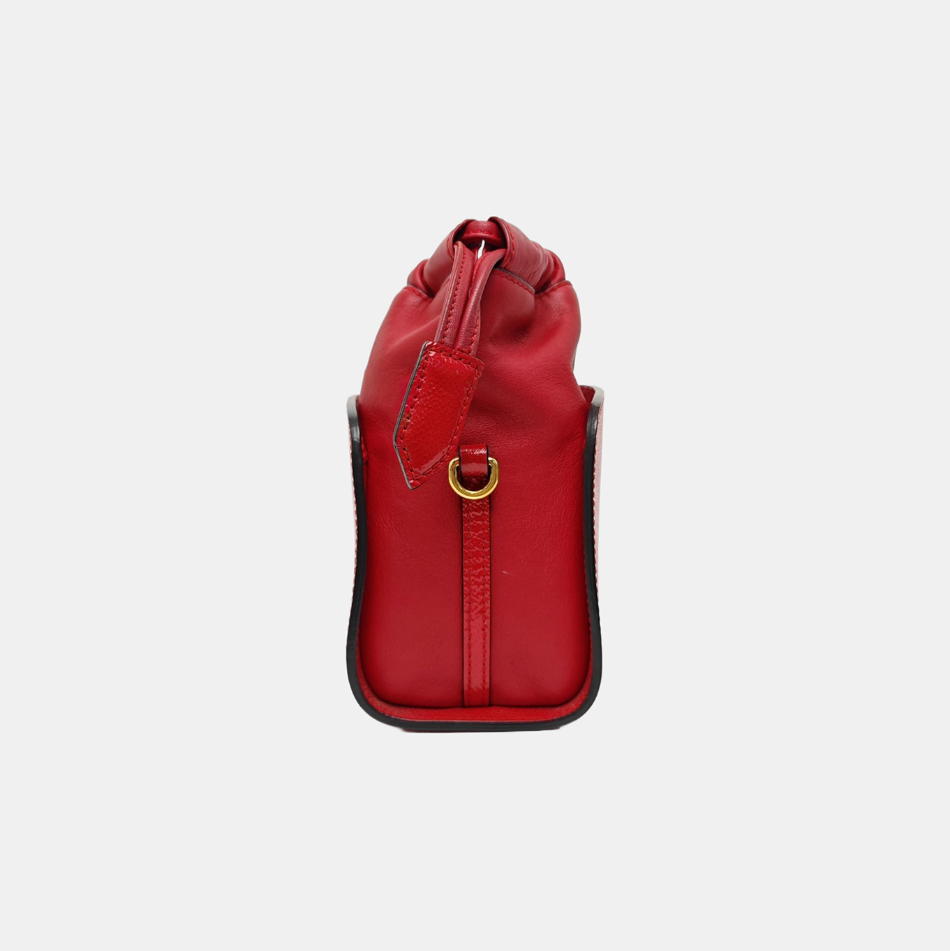 Calfskin Shoulder Bag Red