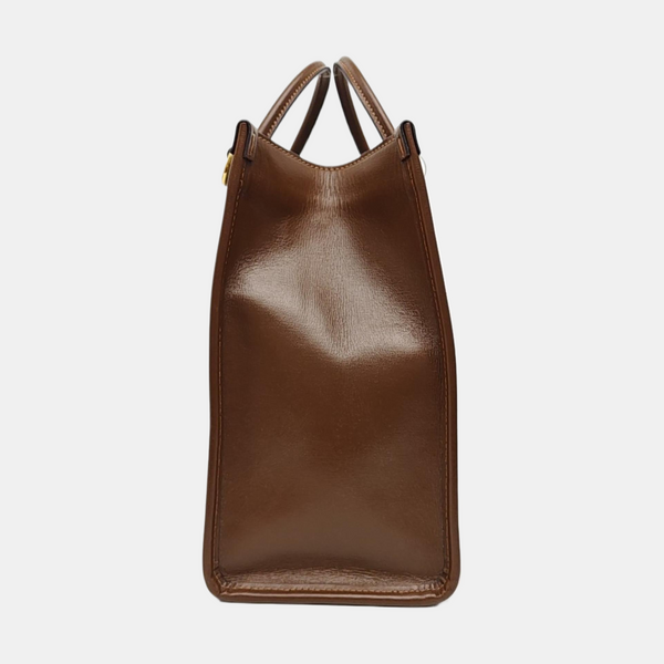 Retro Small Monogram Coated Canvas Brown