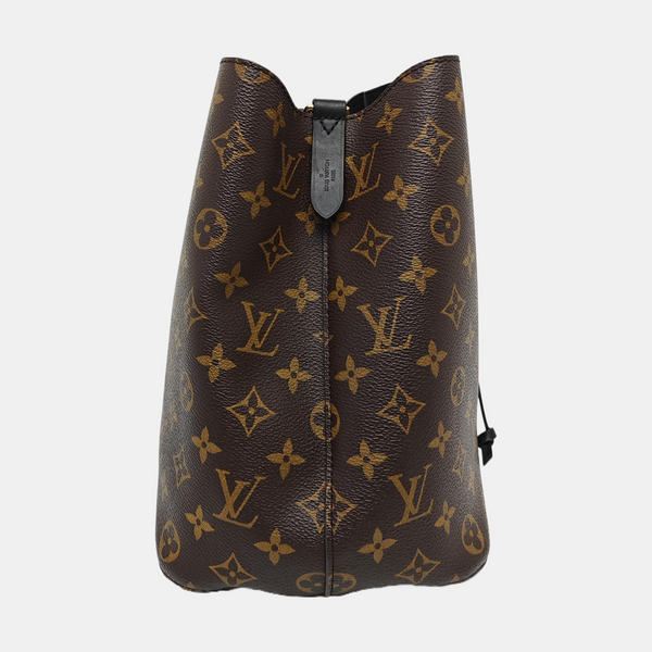 NÉONOÉ MM Monogram Coated Canvas Brown
