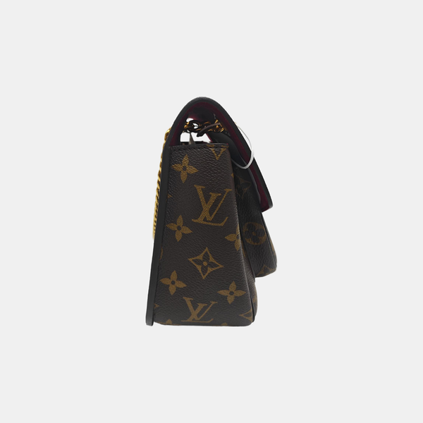 PASSY Monogram Coated Canvas Brown