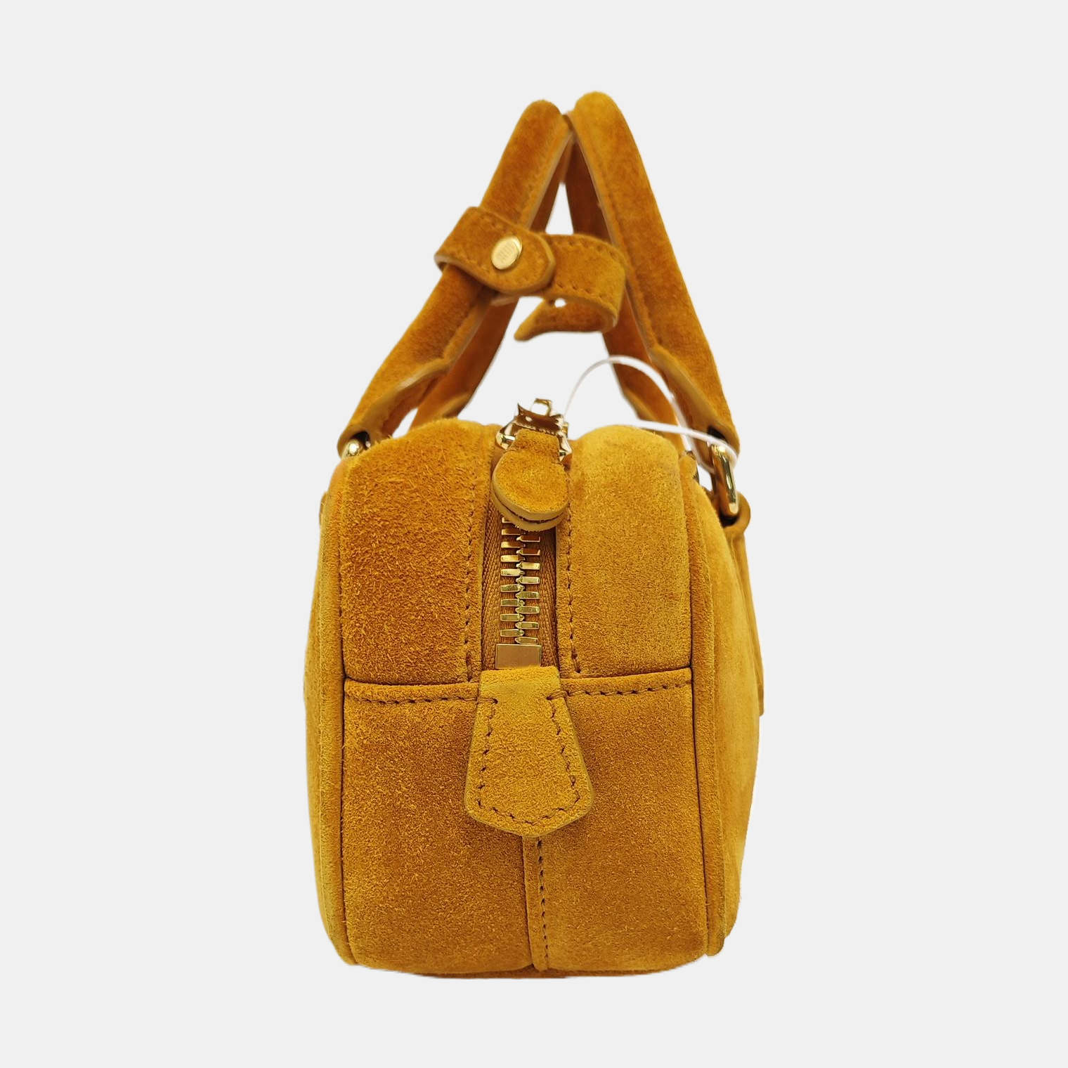 Arcadie Small Suede Yellow