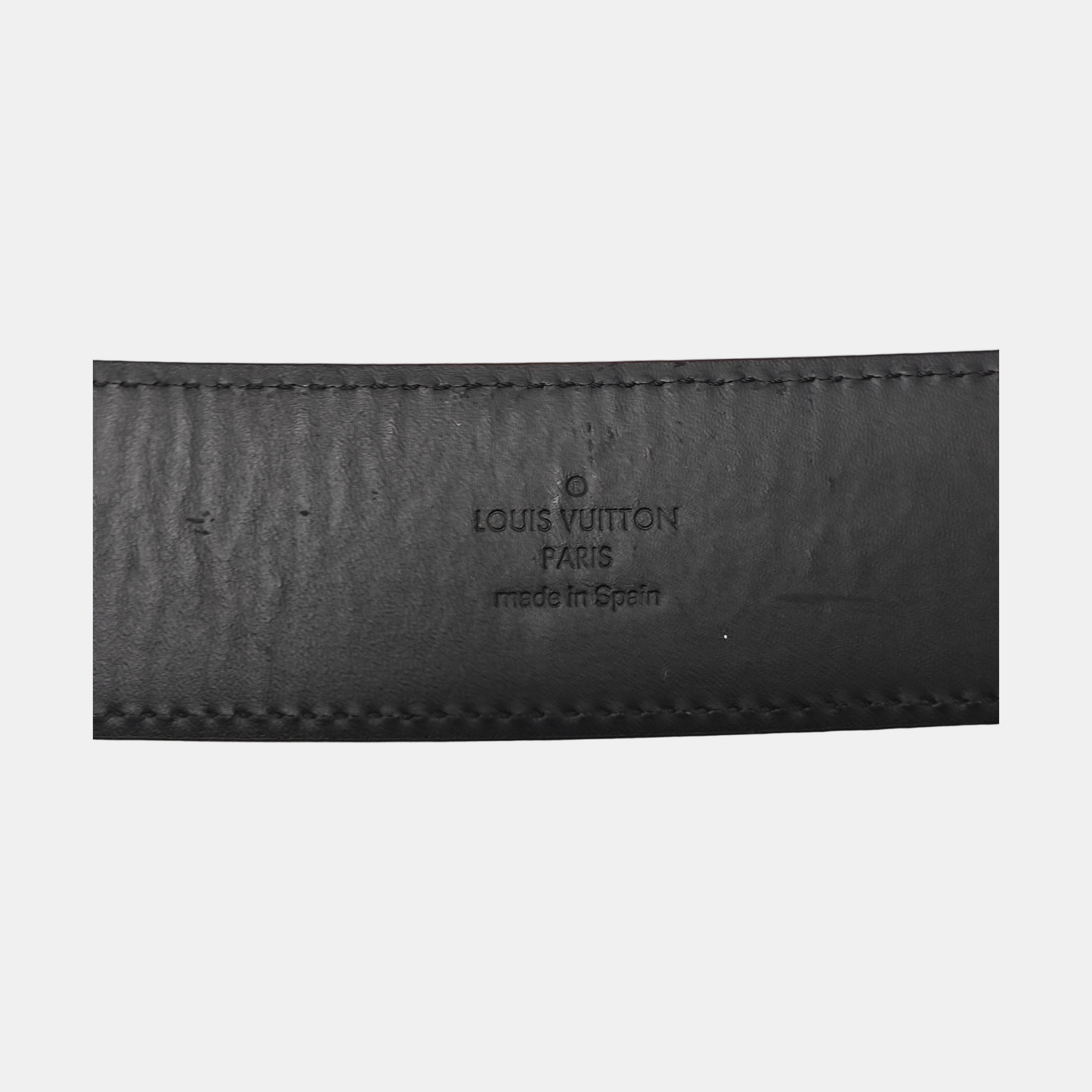 Coated Canvas Belt Black