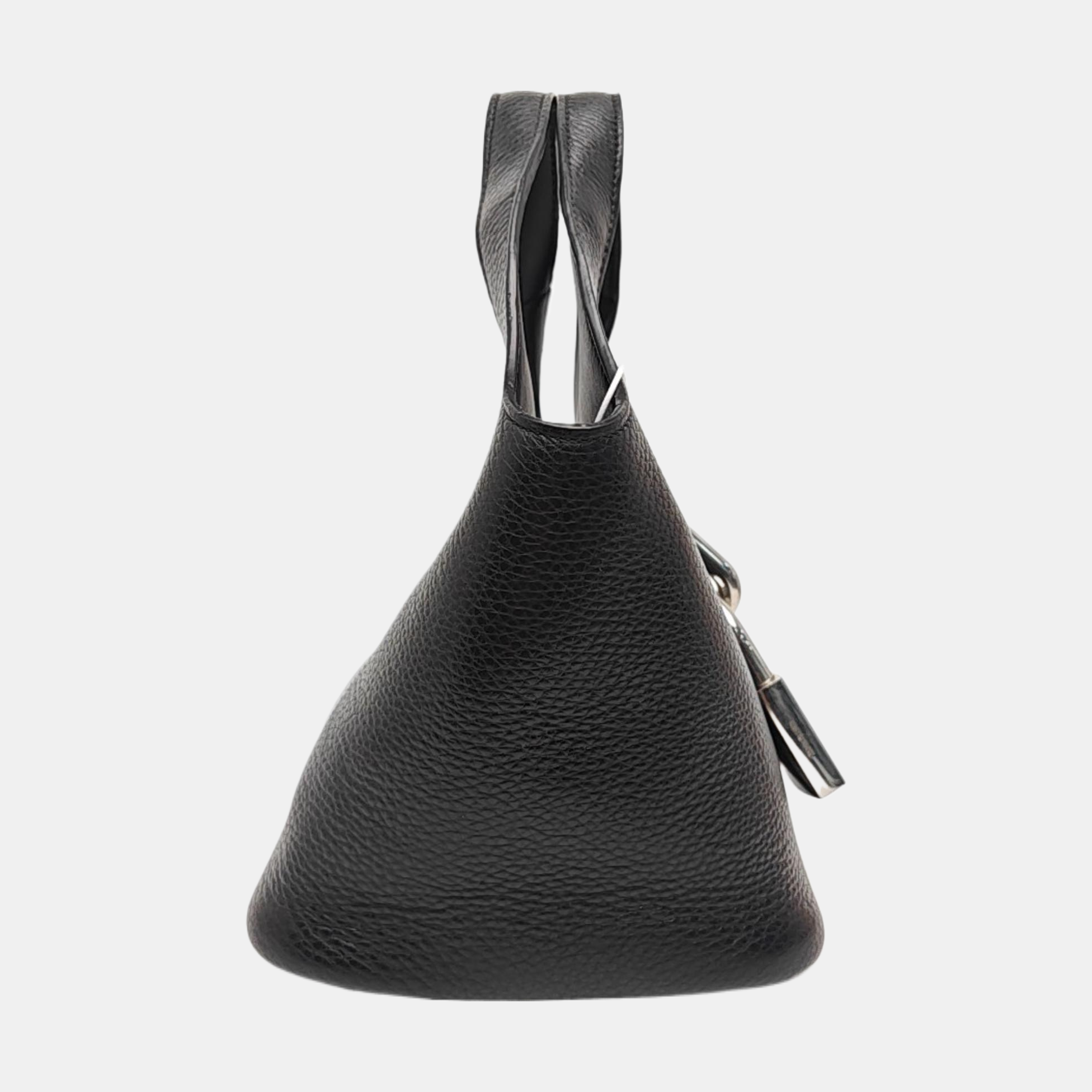 Calfskin Shoulder Bag Black