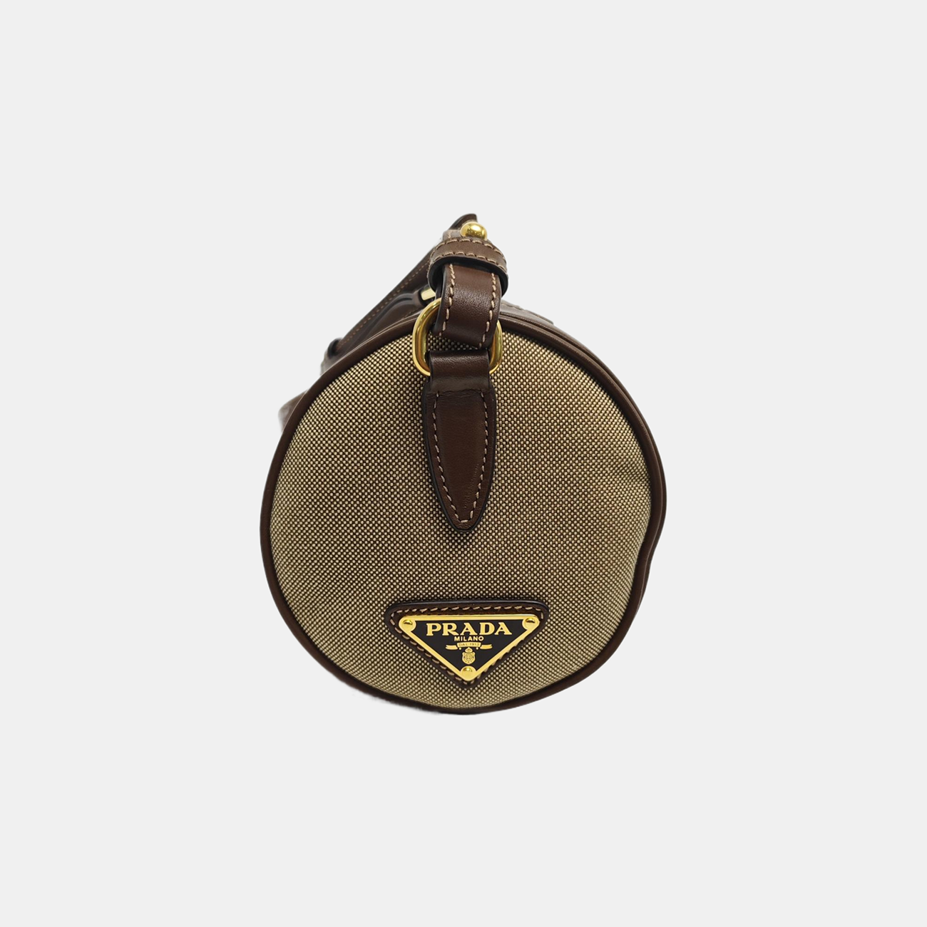 Canvas Shoulder Bag Beige