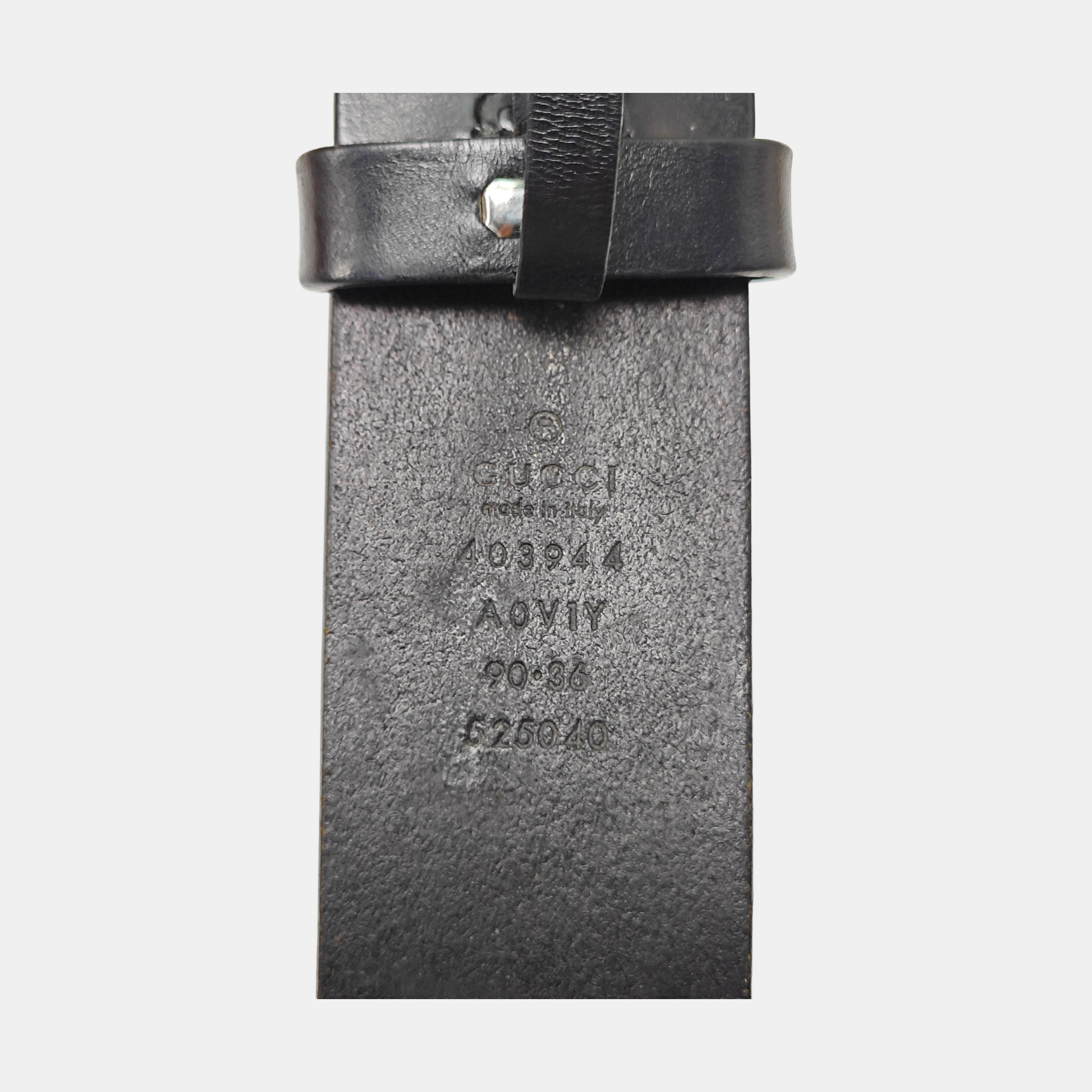 Leather Belt Black