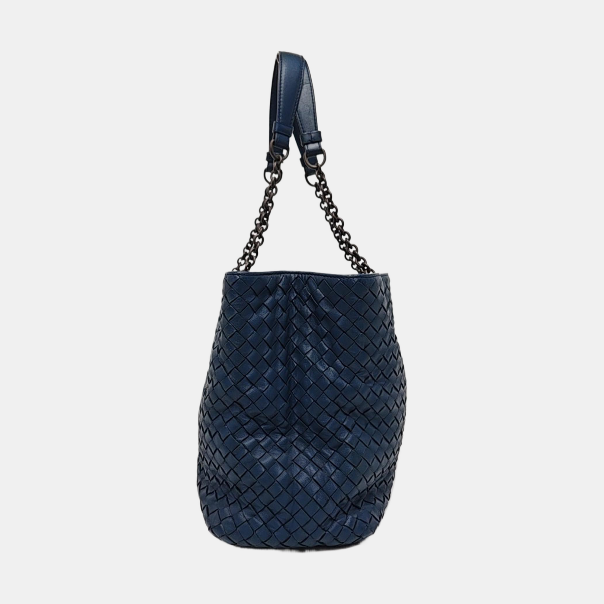 Tote Calfskin Blue
