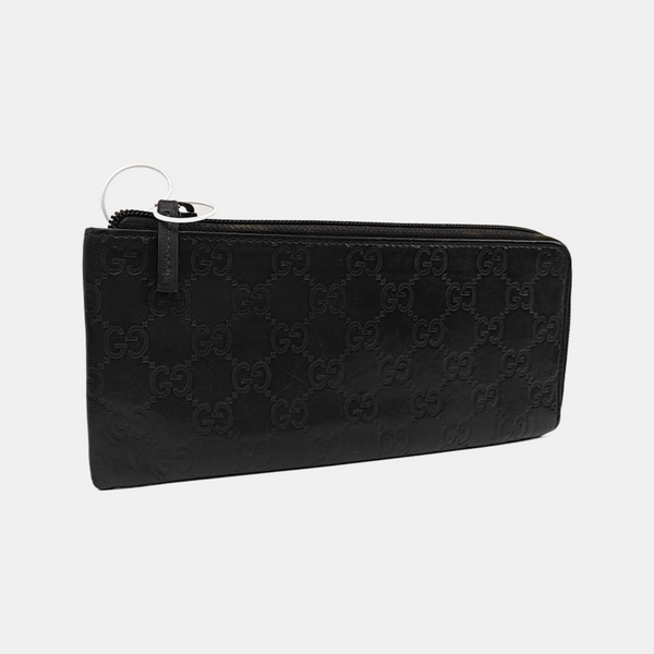 Monogram Calfskin Clutch Black