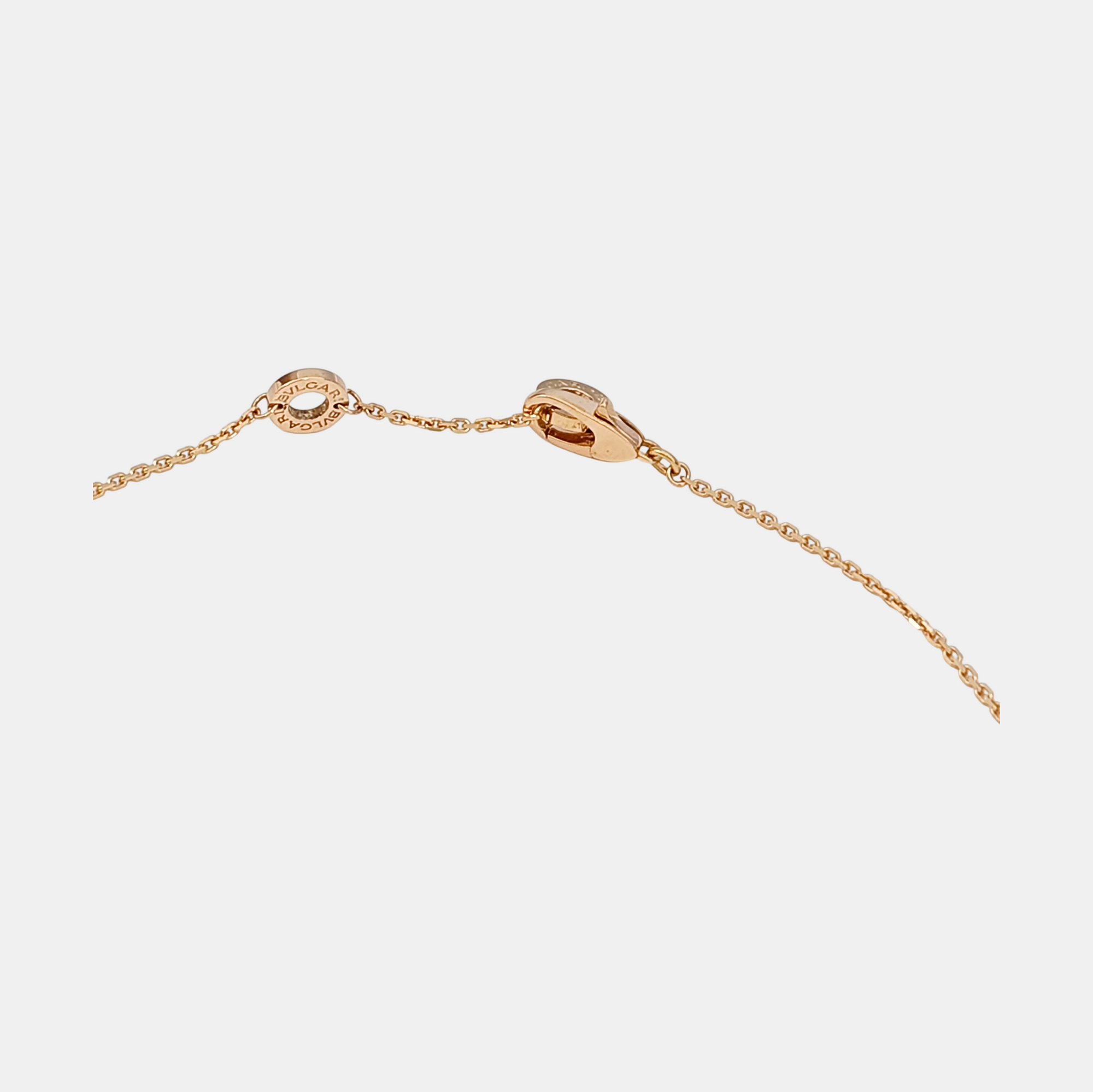 DIVAS' DREAM 18k Rose Gold Green Necklace