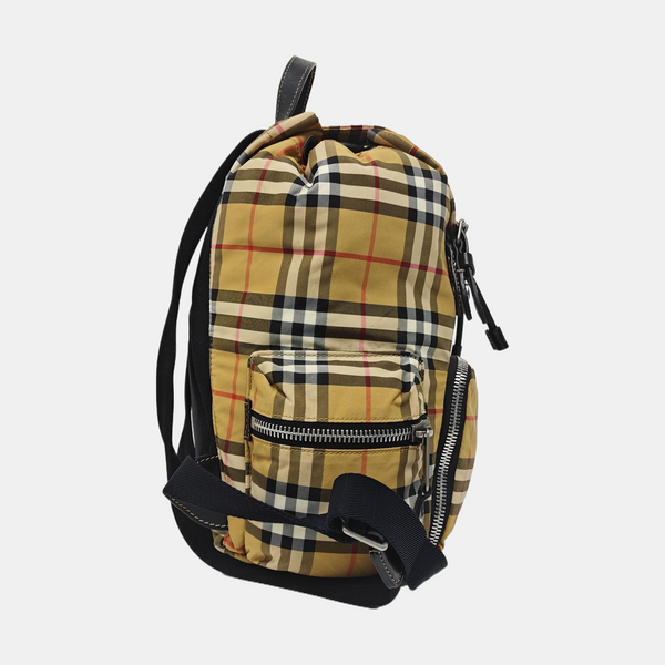 The Rucksack Medium Nylon Beige