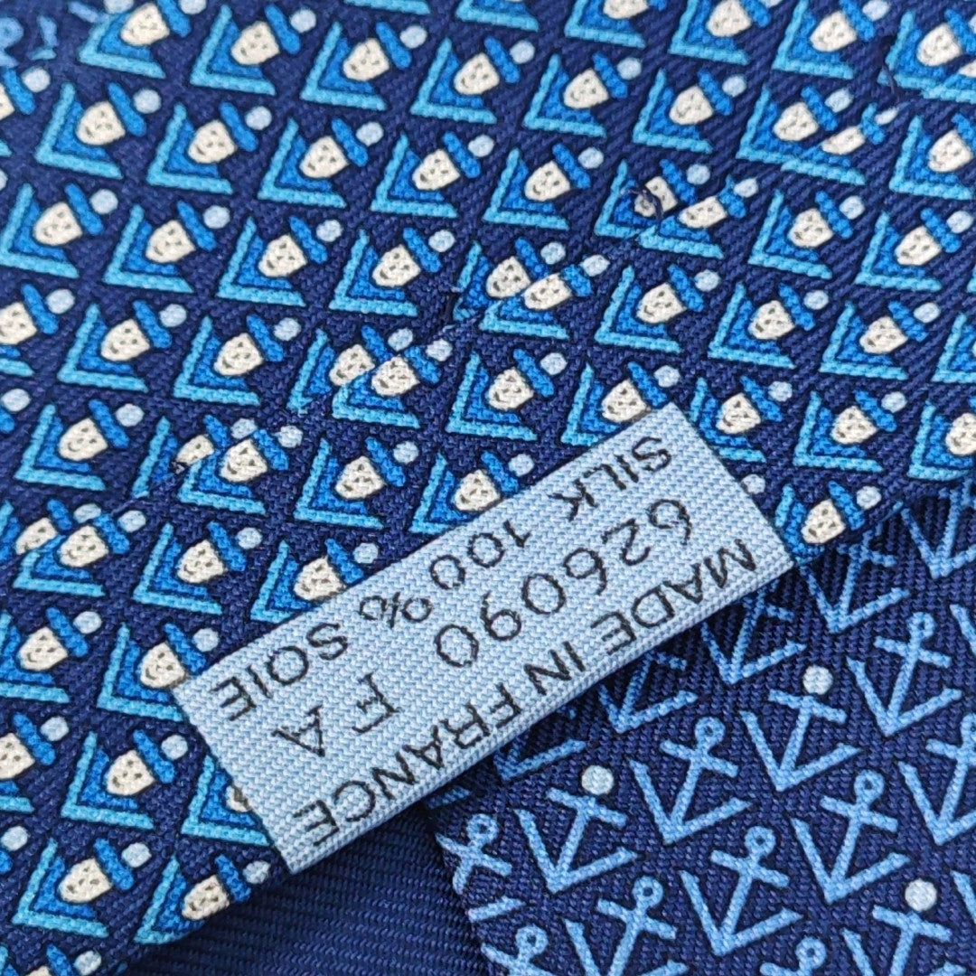 Mulberry Silk Tie Blue