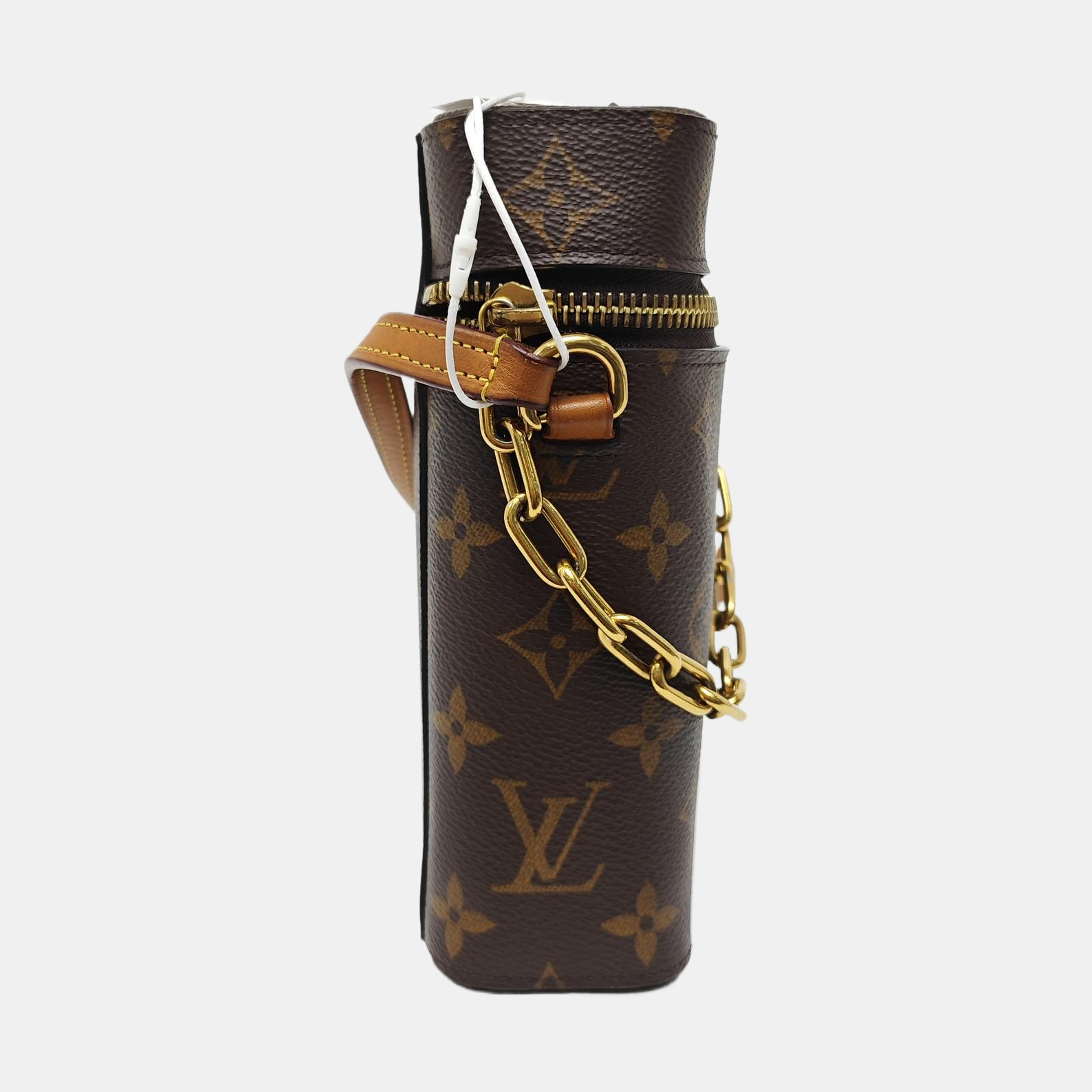 PHONE BOX Monogram Coated Canvas Brown