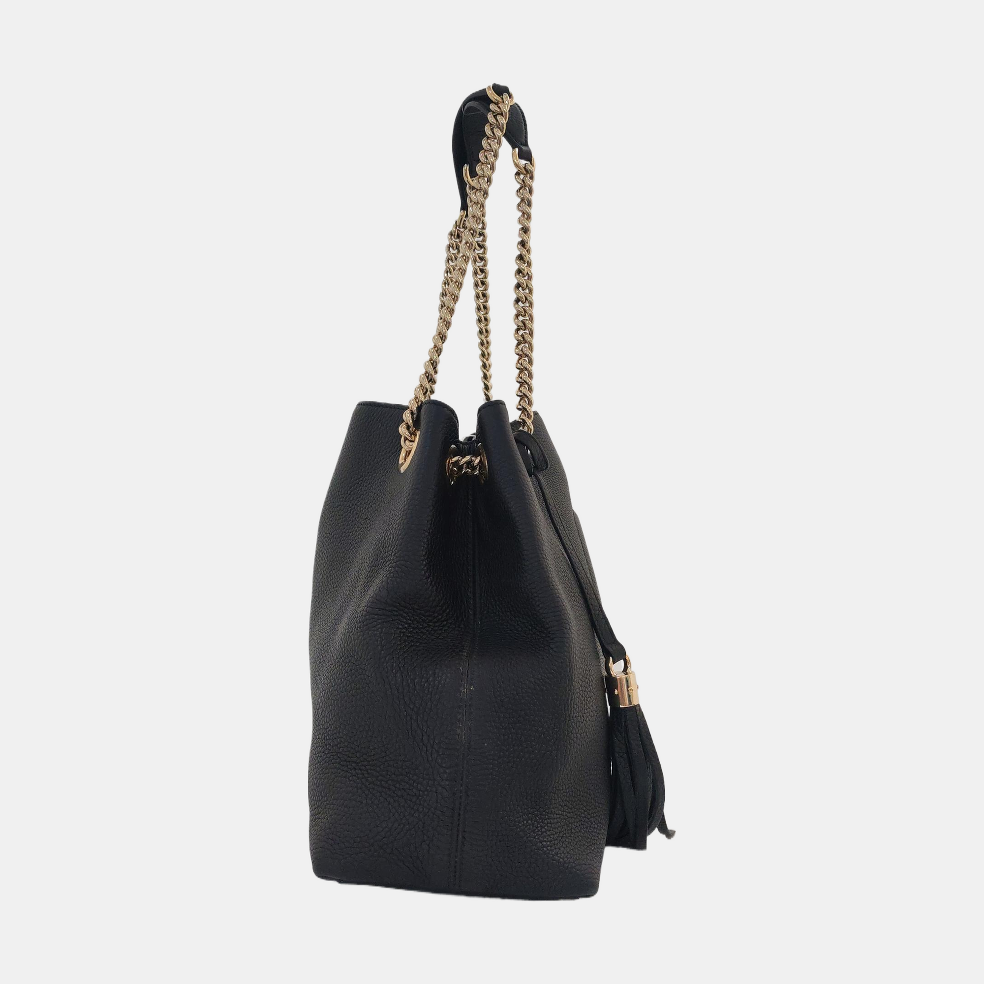 Soho Large Calfskin Black