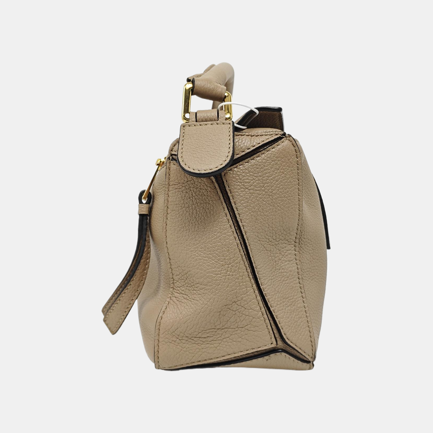 Puzzle Small Calfskin Beige