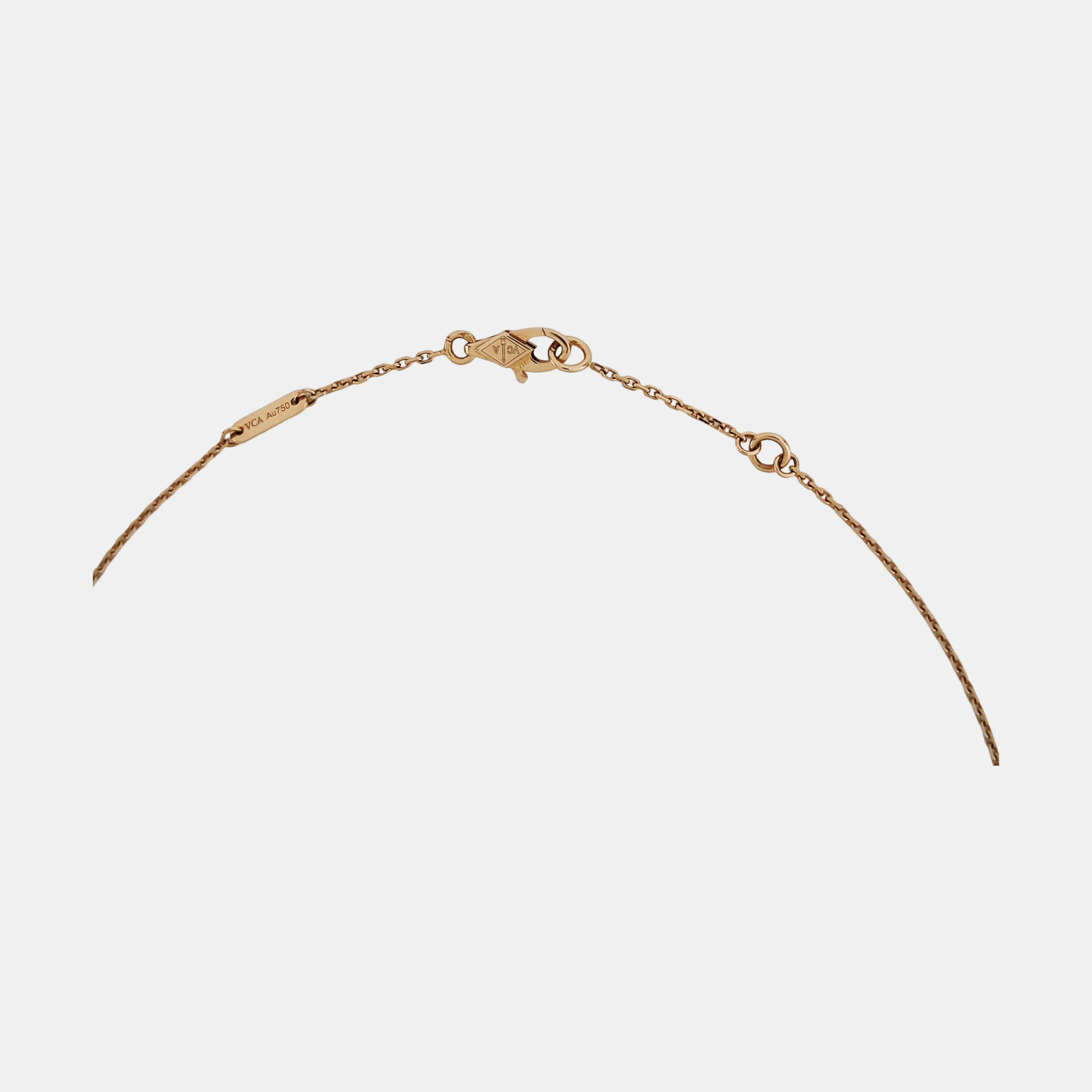 Frivole 18k Rose Gold Necklace