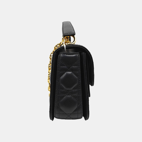 Cannage Lambskin Small Black
