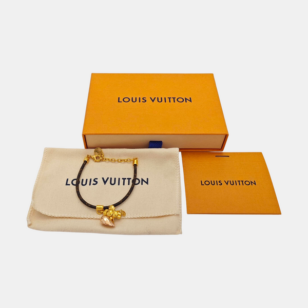 LV SOUND Leather Brown Bangle