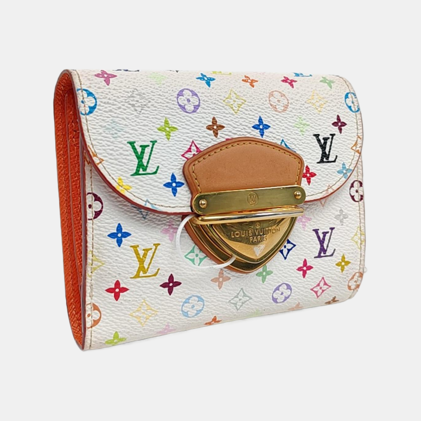 LV × TM KOALA Monogram Coated Canvas White Wallet