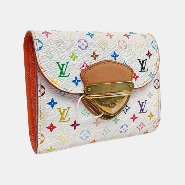 LV × TM KOALA Monogram Coated Canvas White Wallet