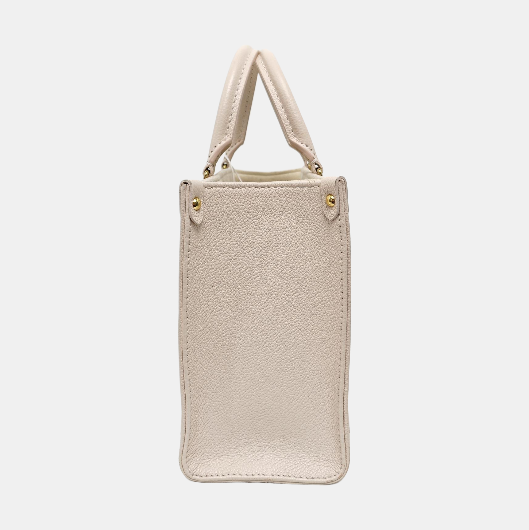 ONTHEGO PM Monogram Calfskin Beige