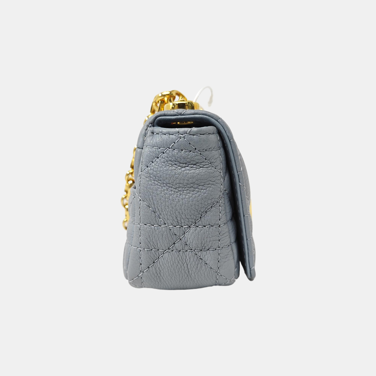 Dior Caro Super Mini Calfskin Blue