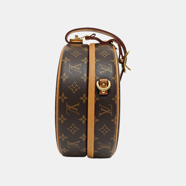 BOITE CHAPEAU PM Monogram Coated Canvas Brown