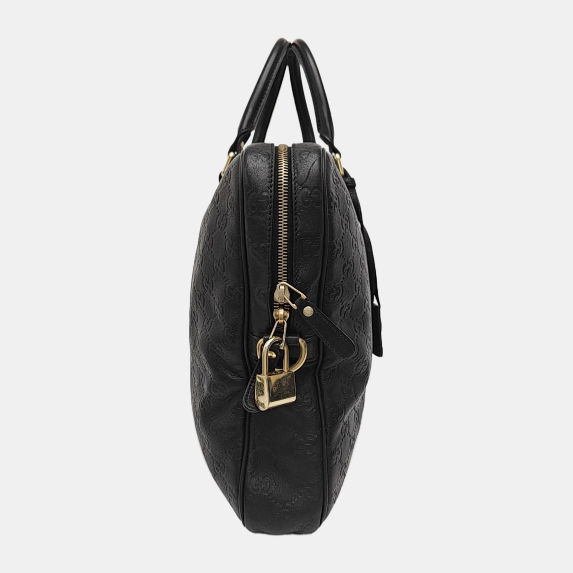 Signature Calfskin Black