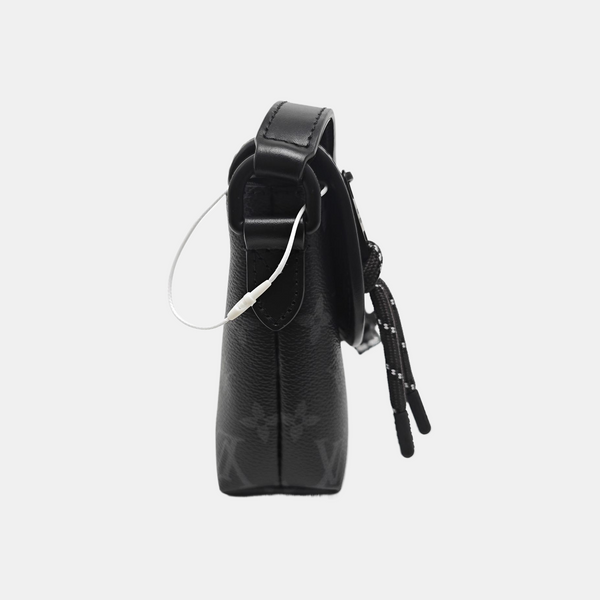 PULSE Mini Monogram Coated Canvas Black