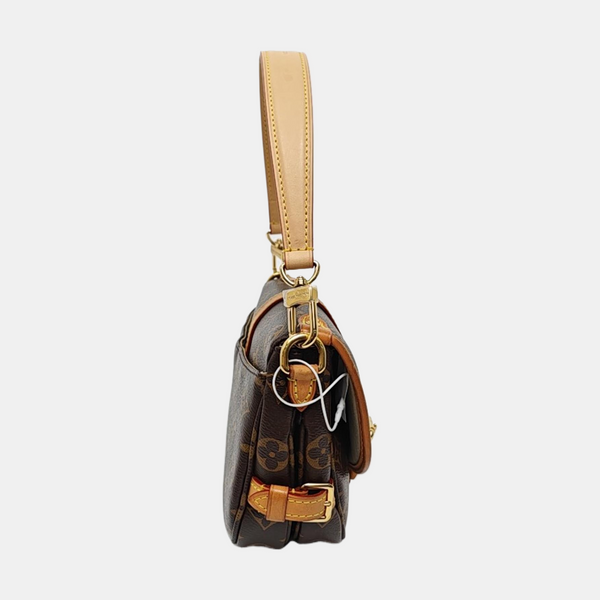 SAUMUR BB Monogram Coated Canvas Brown
