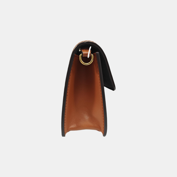 DAUPHINE WOC Monogram Coated Canvas Brown