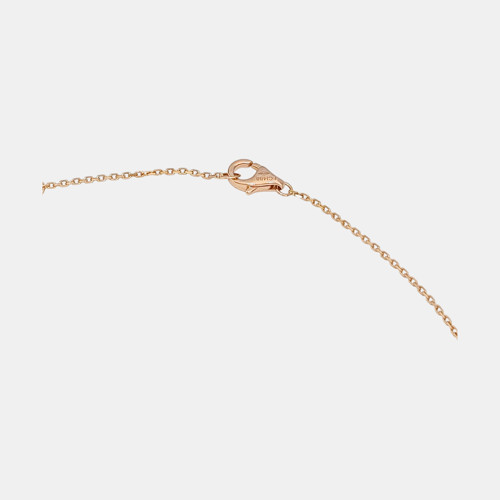 AMULETTE DE CARTIER 18k Rose Gold Necklace